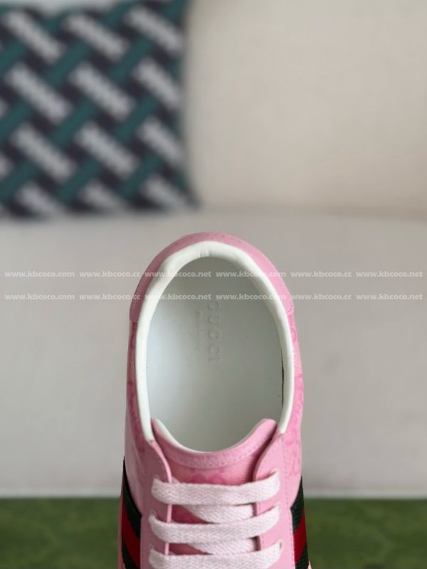 ¡¸#4434¡¹Gucci ACE Leather plank shoes - Image 8
