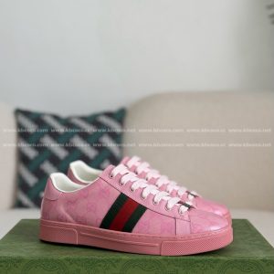 ¡¸#4434¡¹Gucci ACE Leather plank shoes