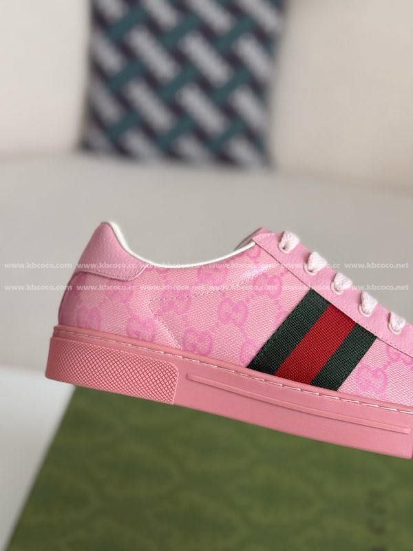 ¡¸#4434¡¹Gucci ACE Leather plank shoes - Image 7