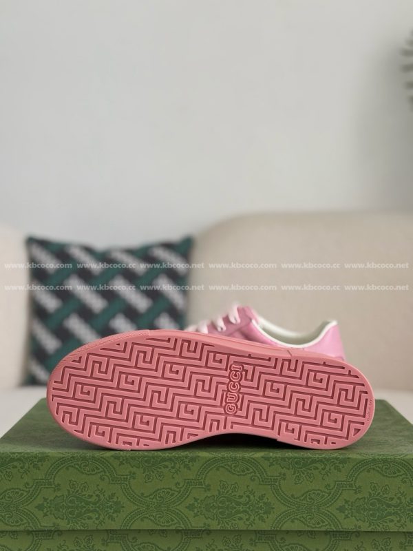 ¡¸#4434¡¹Gucci ACE Leather plank shoes - Image 5