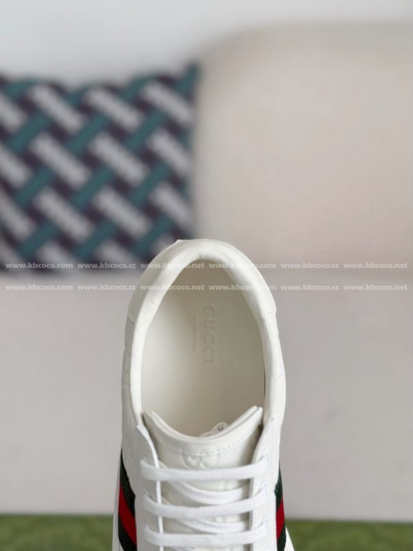 ¡¸#4437¡¹Gucci ACE Leather plank shoes - Image 8