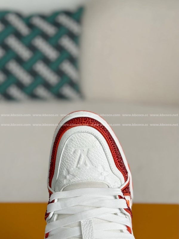 「#4452」LOUIS VUITTON TRAINER SNEAKERS - Image 9