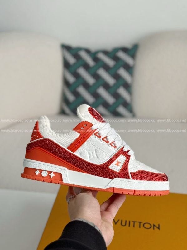 「#4452」LOUIS VUITTON TRAINER SNEAKERS - Image 6