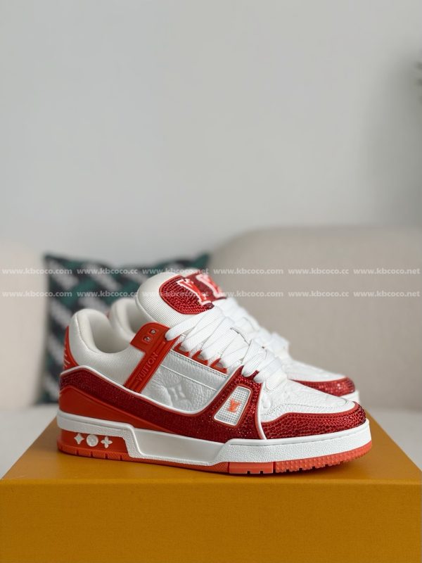 「#4452」LOUIS VUITTON TRAINER SNEAKERS