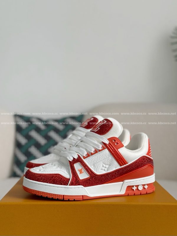 「#4452」LOUIS VUITTON TRAINER SNEAKERS - Image 2