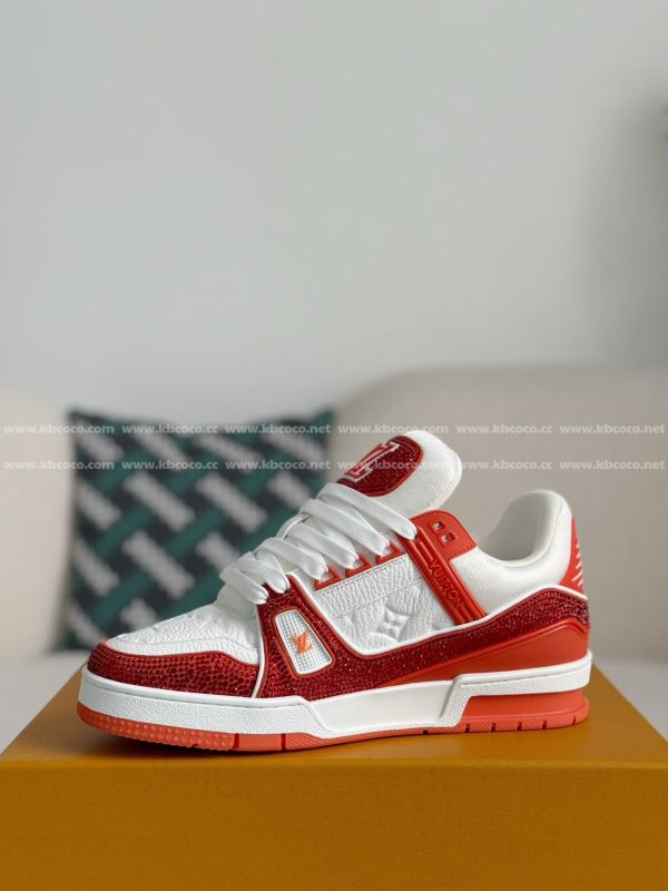 「#4452」LOUIS VUITTON TRAINER SNEAKERS - Image 4