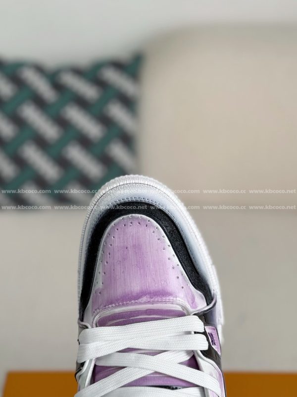 「#4490」LOUIS VUITTON TRAINER SNEAKERS - Image 9