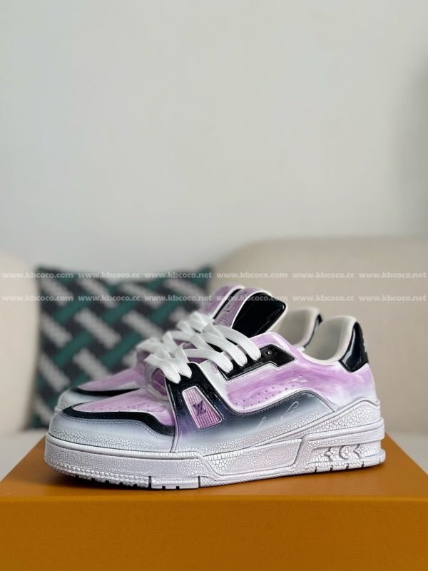 「#4490」LOUIS VUITTON TRAINER SNEAKERS - Image 2