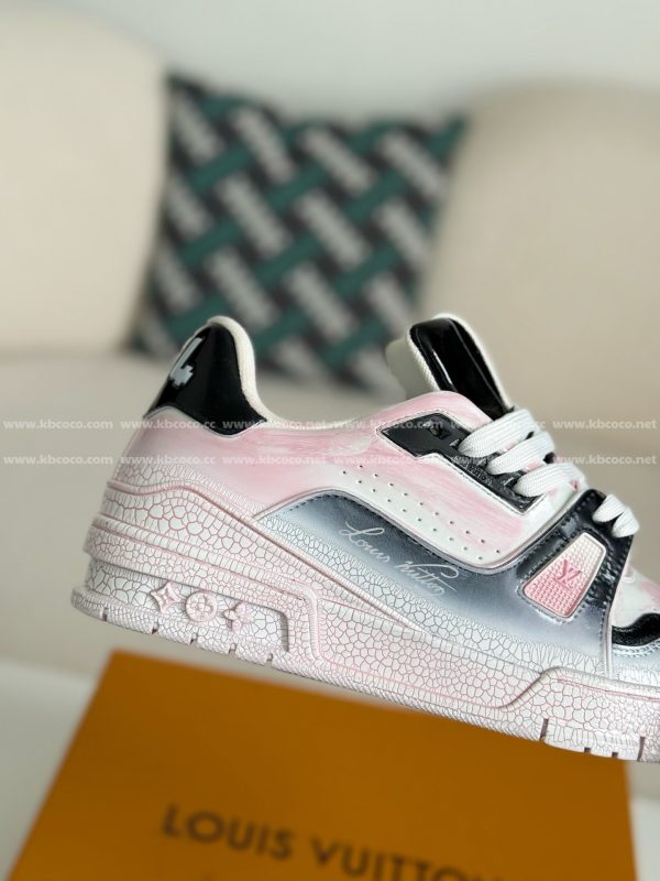 「#4491」LOUIS VUITTON TRAINER SNEAKERS - Image 7
