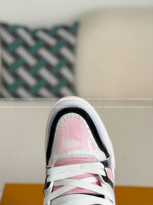 「#4491」LOUIS VUITTON TRAINER SNEAKERS - Image 9