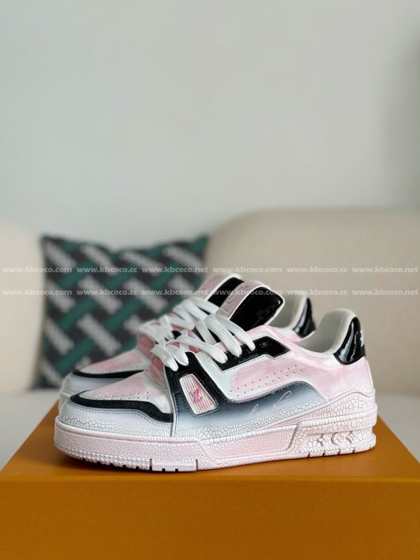 「#4491」LOUIS VUITTON TRAINER SNEAKERS - Image 2
