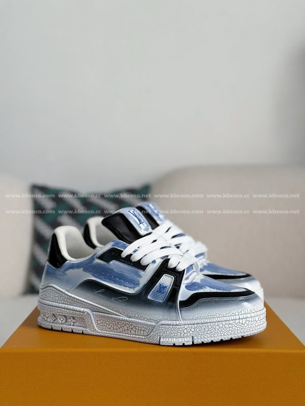 「#4492」LOUIS VUITTON TRAINER SNEAKERS