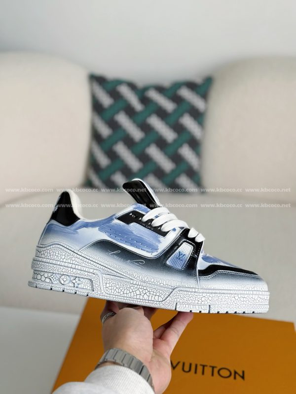 「#4492」LOUIS VUITTON TRAINER SNEAKERS - Image 6