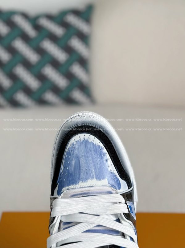 「#4492」LOUIS VUITTON TRAINER SNEAKERS - Image 9
