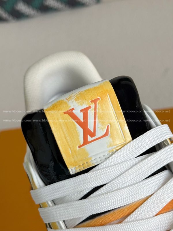 「#4493」LOUIS VUITTON TRAINER SNEAKERS - Image 10