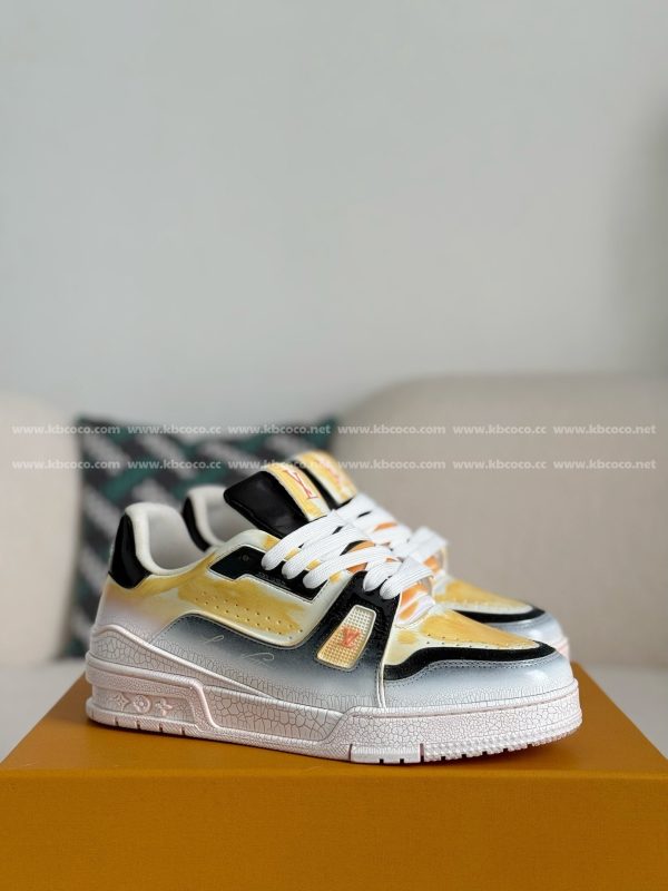 「#4493」LOUIS VUITTON TRAINER SNEAKERS