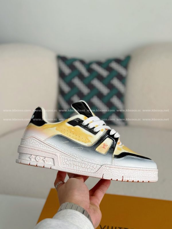 「#4493」LOUIS VUITTON TRAINER SNEAKERS - Image 6