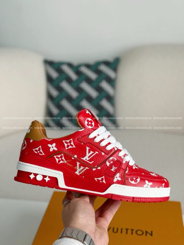 「#4537」LOUIS VUITTON TRAINER SNEAKERS - Image 6
