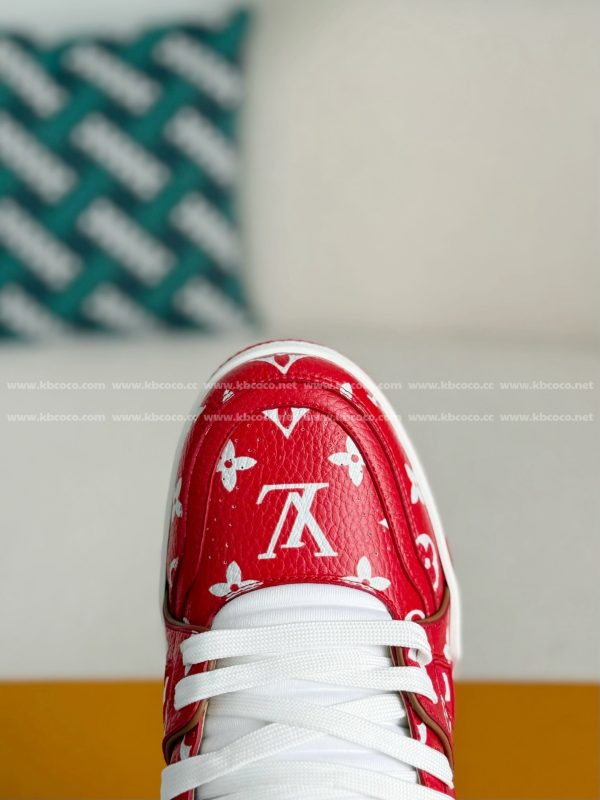 「#4537」LOUIS VUITTON TRAINER SNEAKERS - Image 9