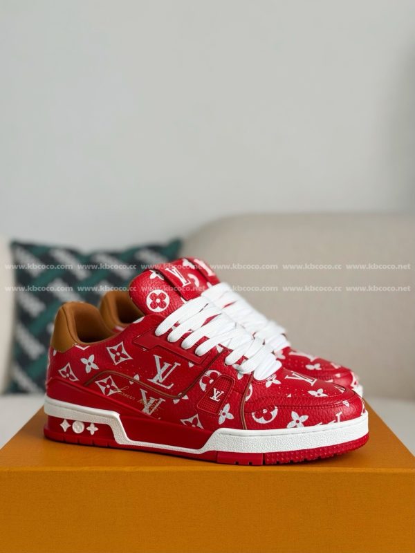 「#4537」LOUIS VUITTON TRAINER SNEAKERS