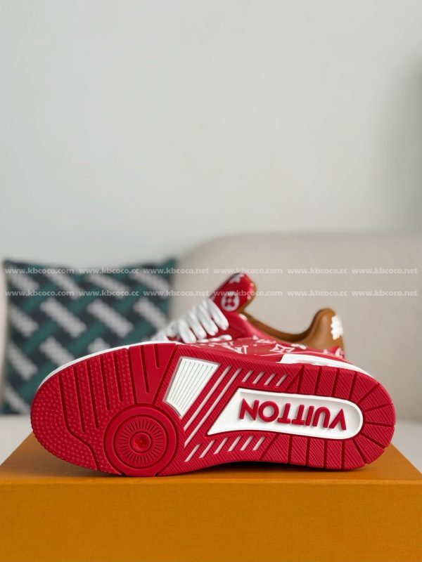 「#4537」LOUIS VUITTON TRAINER SNEAKERS - Image 5