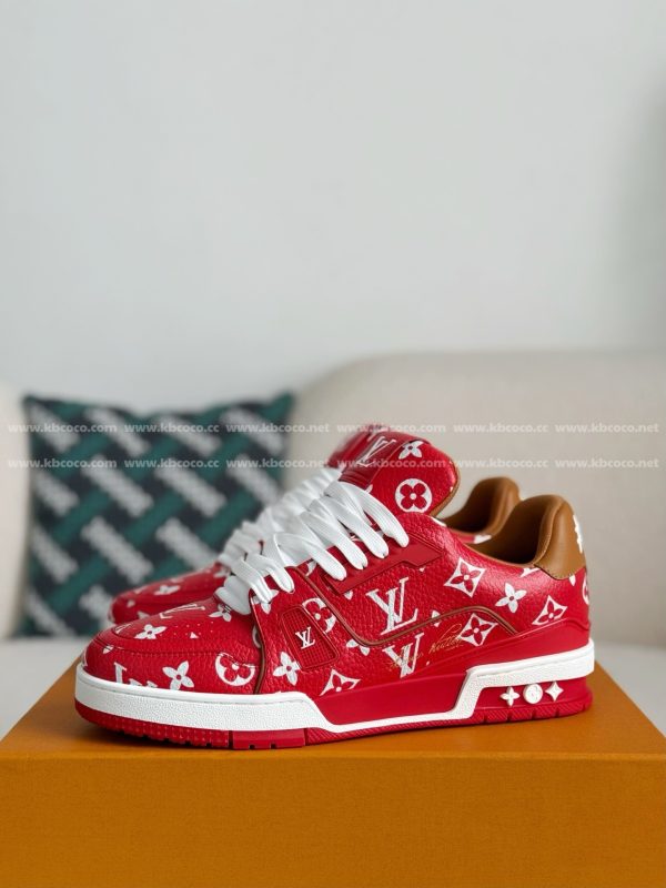 「#4537」LOUIS VUITTON TRAINER SNEAKERS - Image 2
