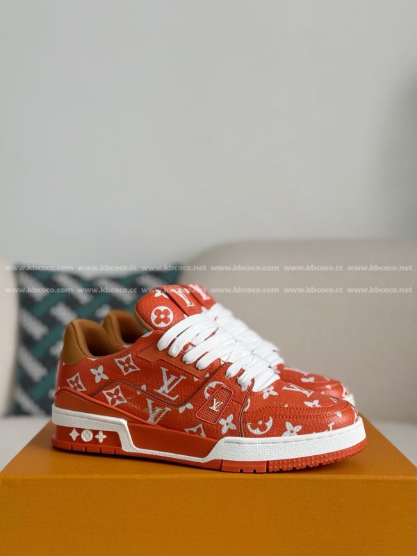 「#4539」LOUIS VUITTON TRAINER SNEAKERS