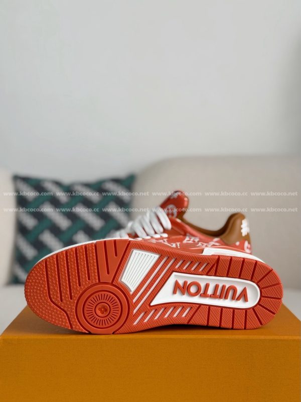 「#4539」LOUIS VUITTON TRAINER SNEAKERS - Image 5