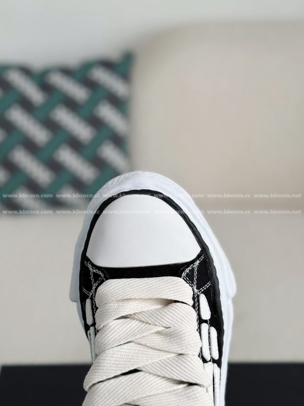 ¡¸#4531¡¹Maison Mihara Yasuhiro x  AMIRI Skel- Top Low canvas shoes - Image 9