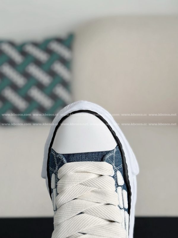 ¡¸#4532¡¹Maison Mihara Yasuhiro x  AMIRI Skel- Top Low canvas shoes - Image 9
