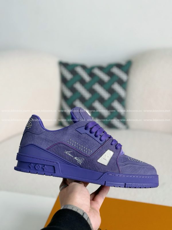 「#4534」LOUIS VUITTON TRAINER SNEAKERS - Image 6