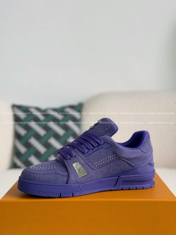「#4534」LOUIS VUITTON TRAINER SNEAKERS - Image 4