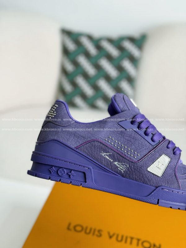 「#4534」LOUIS VUITTON TRAINER SNEAKERS - Image 7