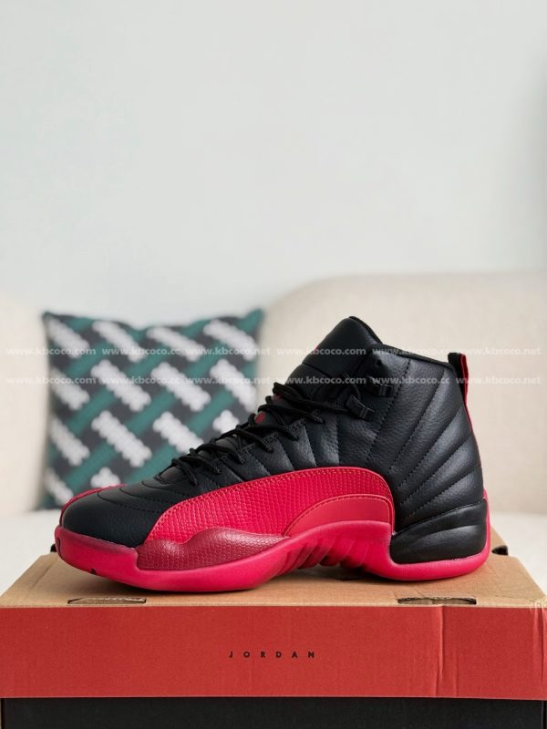 ¡¸#4536¡¹Jordan Air Jordan 12 Retro Flu Game Basketball Shoes - Image 4
