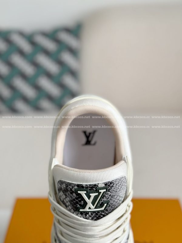 「#4541」LOUIS VUITTON TRAINER SNEAKERS - Image 8