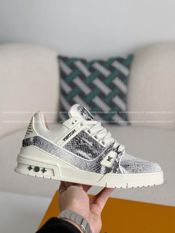 「#4541」LOUIS VUITTON TRAINER SNEAKERS - Image 6