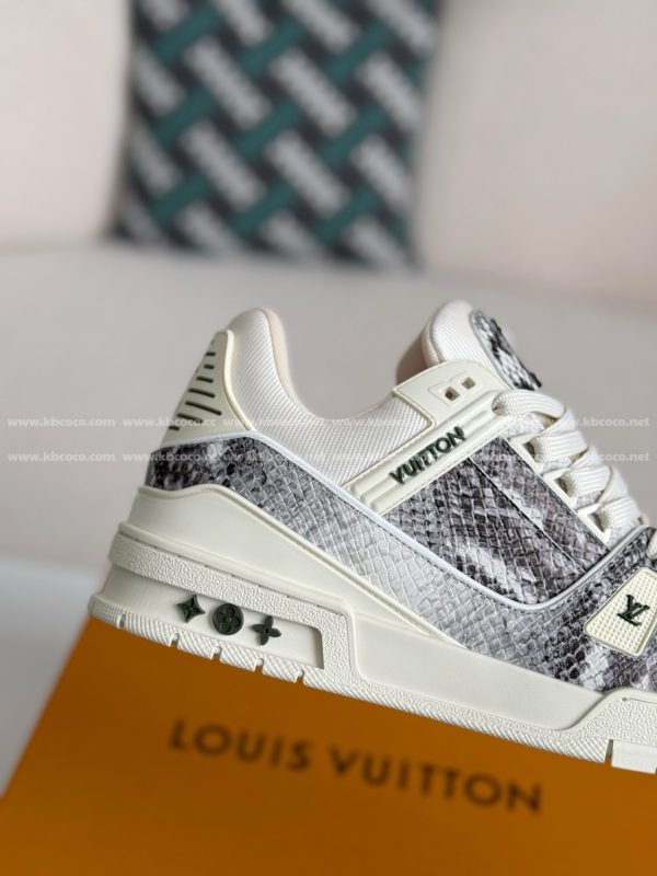 「#4541」LOUIS VUITTON TRAINER SNEAKERS - Image 7