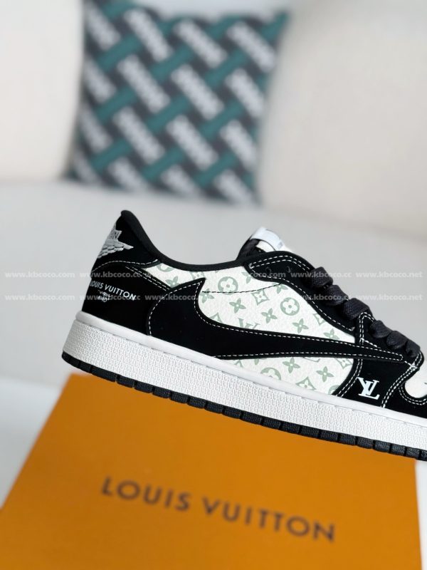 「#4542」LOUIS VUITTON x Jordan Air Jordan Casual Sneakers - Image 7