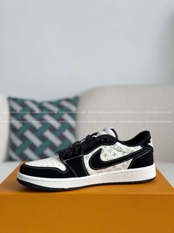 「#4542」LOUIS VUITTON x Jordan Air Jordan Casual Sneakers - Image 4