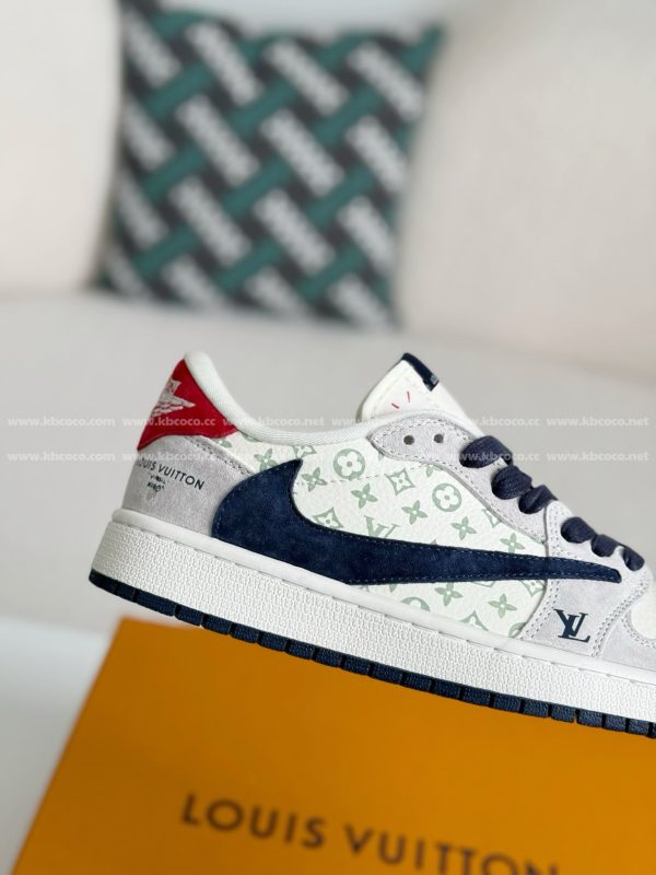 「#4543」LOUIS VUITTON x Jordan Air Jordan Casual Sneakers - Image 7