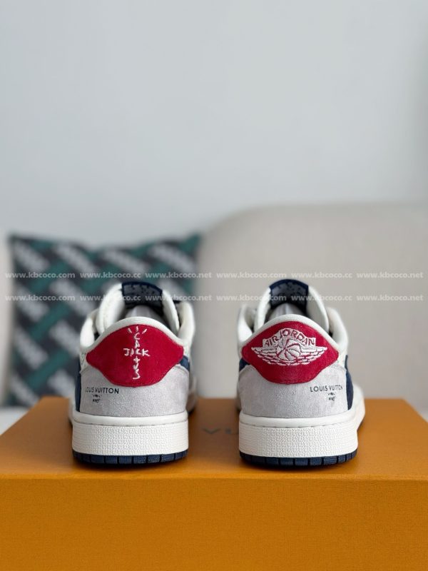 「#4543」LOUIS VUITTON x Jordan Air Jordan Casual Sneakers - Image 3