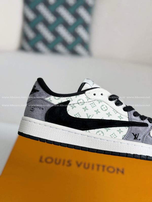 「#4544」LOUIS VUITTON x Jordan Air Jordan Casual Sneakers - Image 7
