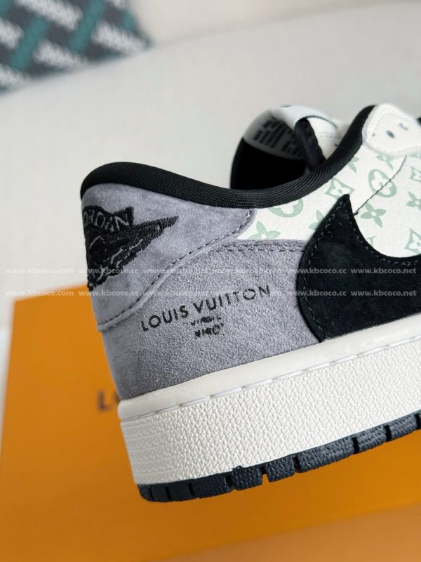 「#4544」LOUIS VUITTON x Jordan Air Jordan Casual Sneakers - Image 10
