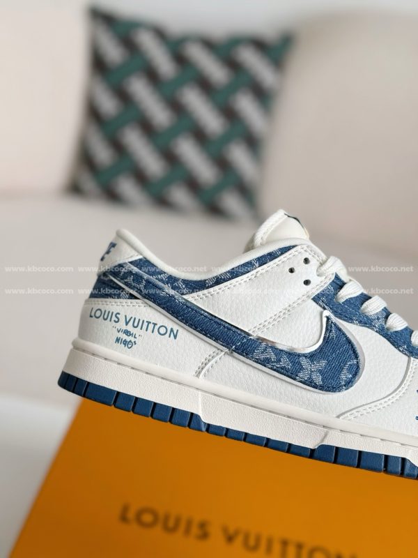 「#4545」LOUIS VUITTON  x Nike Dunk Casual Sneakers - Image 7