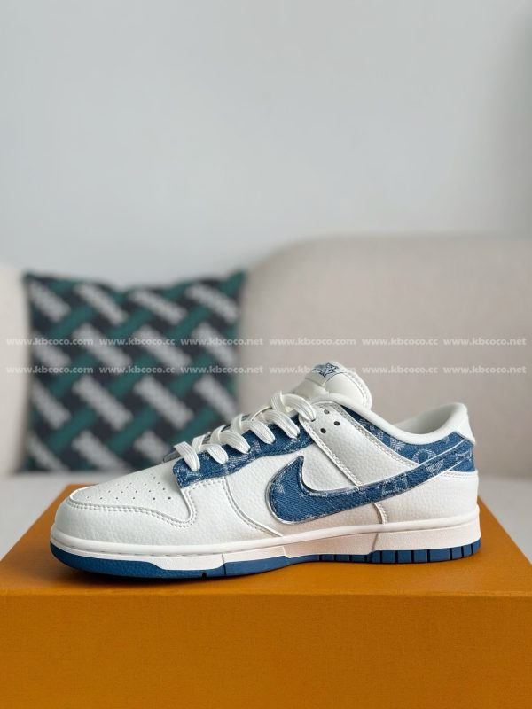 「#4545」LOUIS VUITTON  x Nike Dunk Casual Sneakers - Image 4