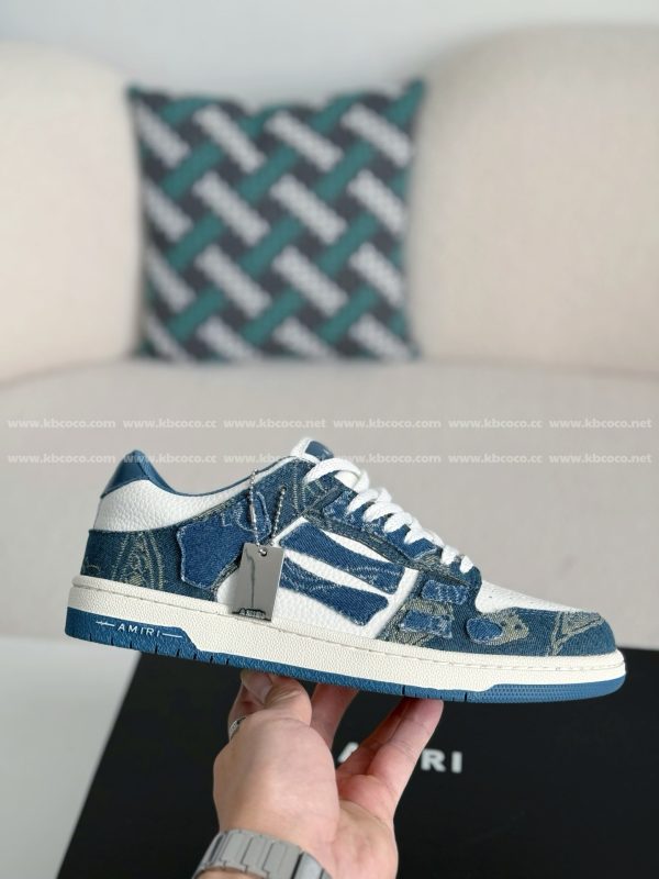 ¡¸#4546¡¹AMIRI Skel- Top Low canvas shoes - Image 6