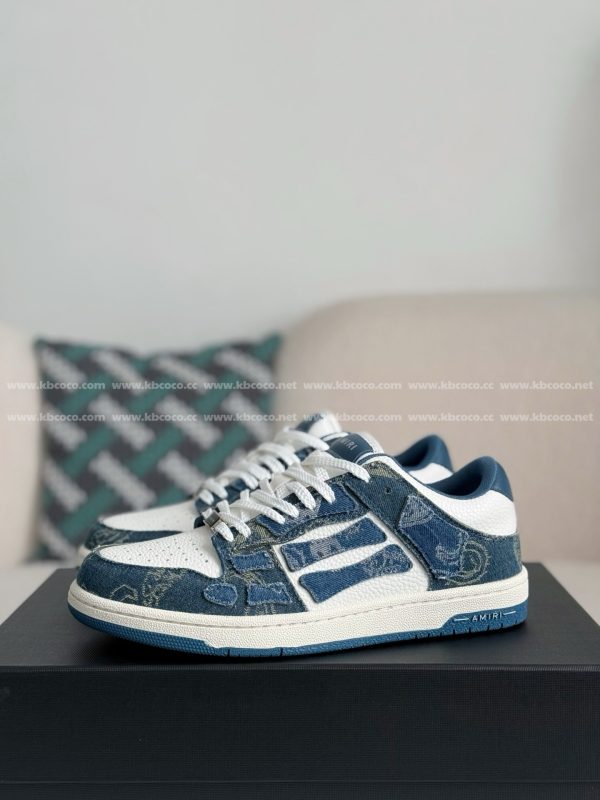 ¡¸#4546¡¹AMIRI Skel- Top Low canvas shoes - Image 2