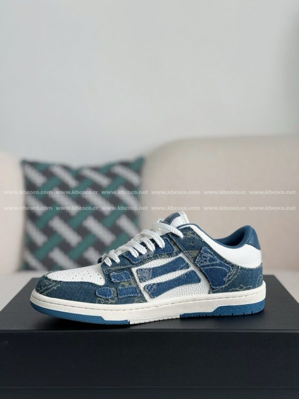 ¡¸#4546¡¹AMIRI Skel- Top Low canvas shoes - Image 4