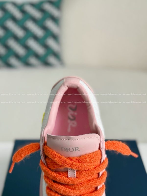 「#4563」Dior B33 Leather Sneakers - Image 8