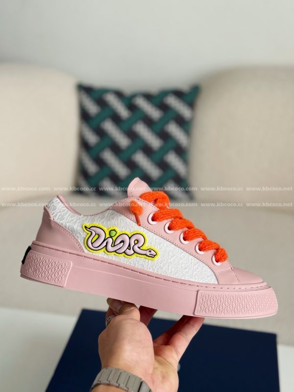 「#4563」Dior B33 Leather Sneakers - Image 6